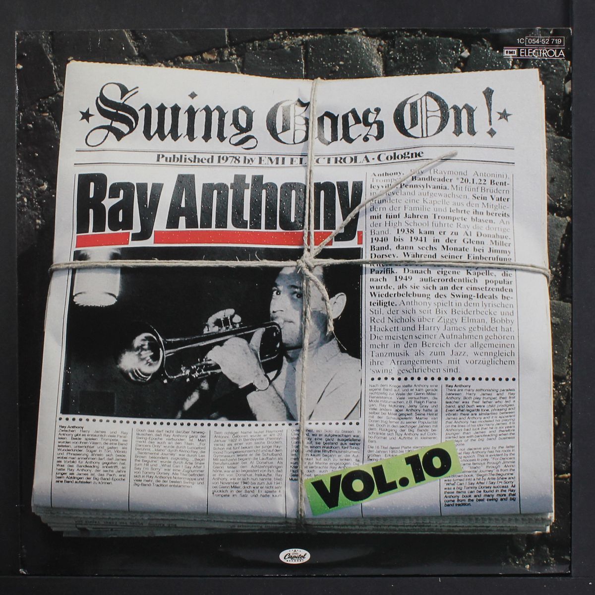 swing goes on, vol. 10 by RAY ANTHONY