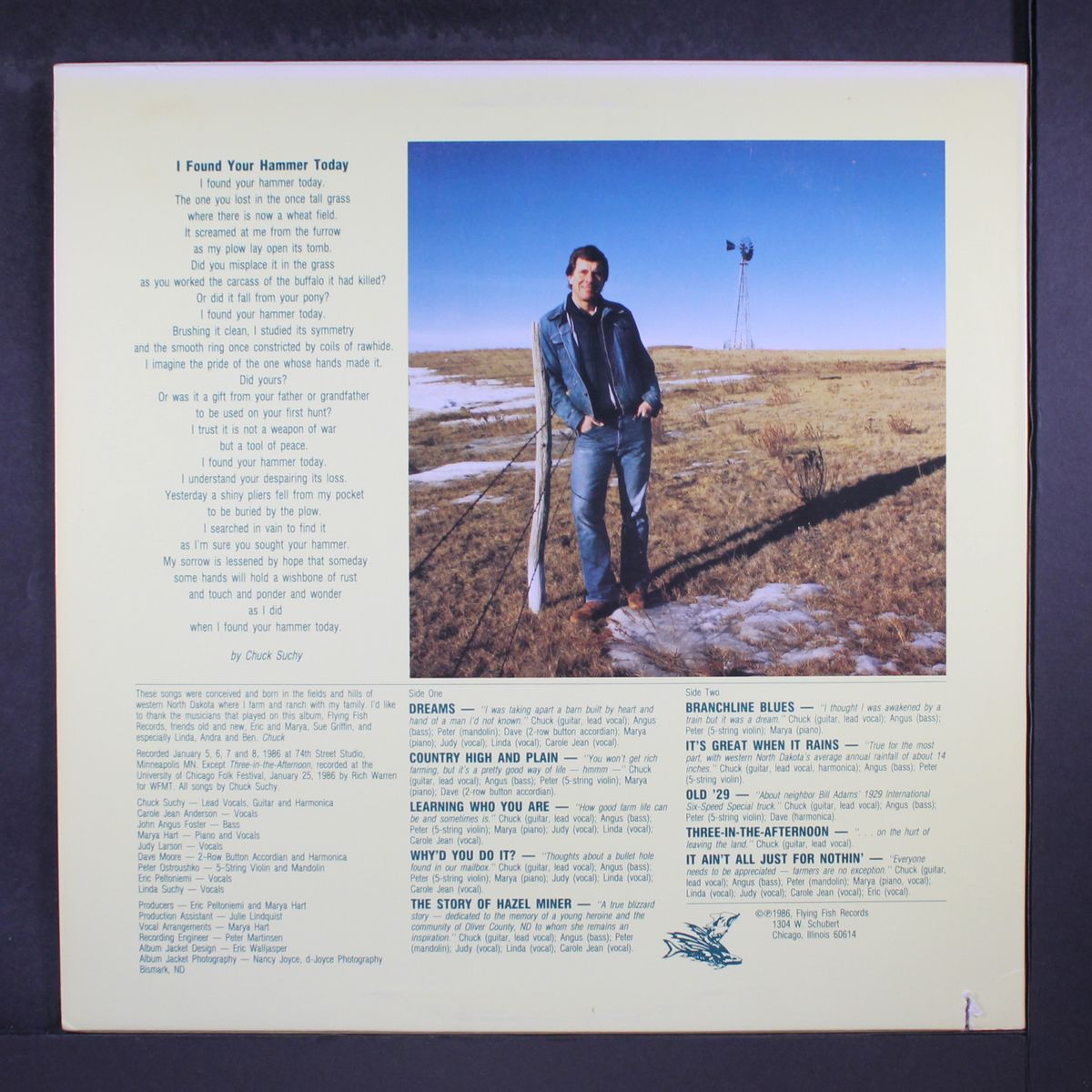 songs of a farmer-much to share by CHUCK SUCHY