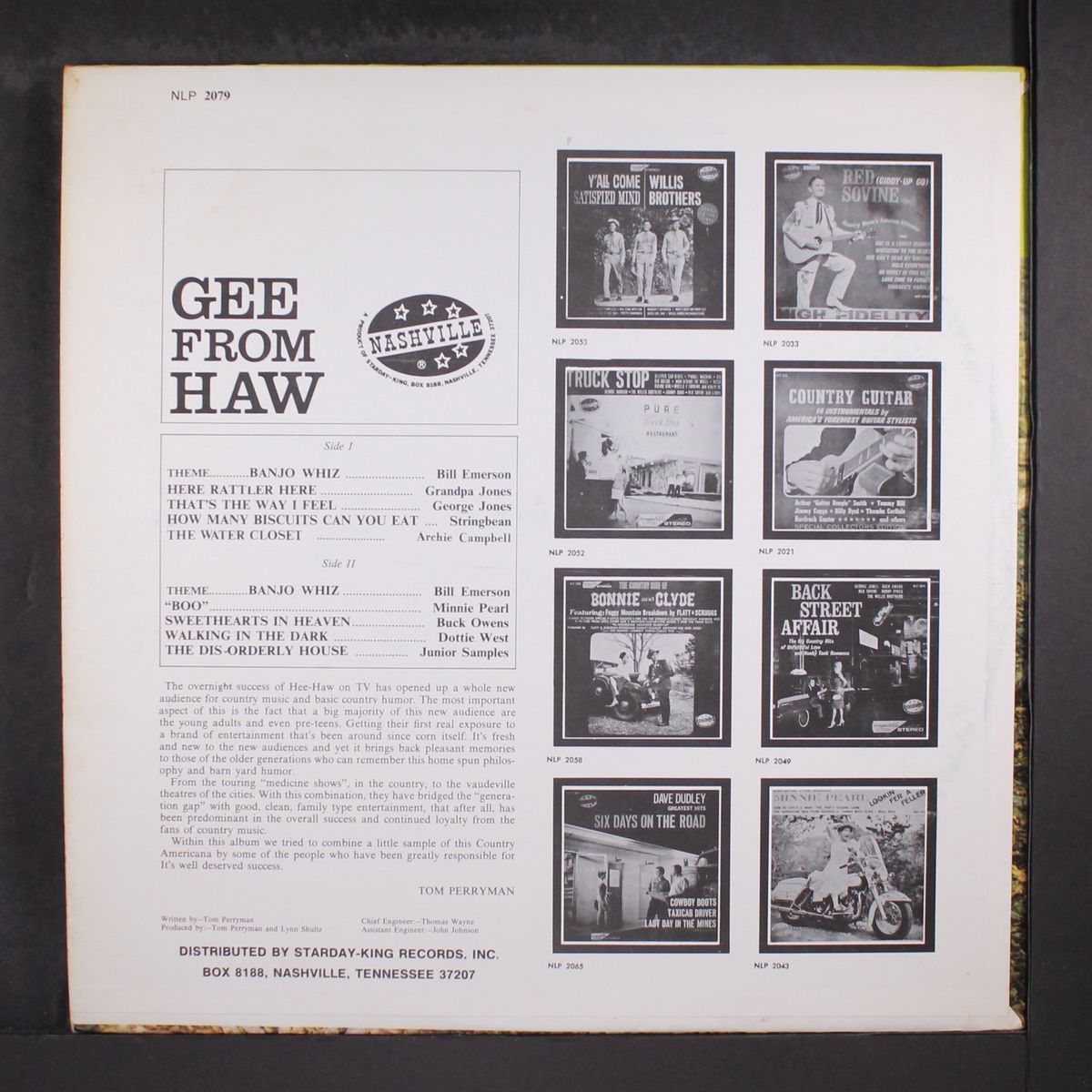 stars & guests of hee haw presents gee from haw by VARIOUS