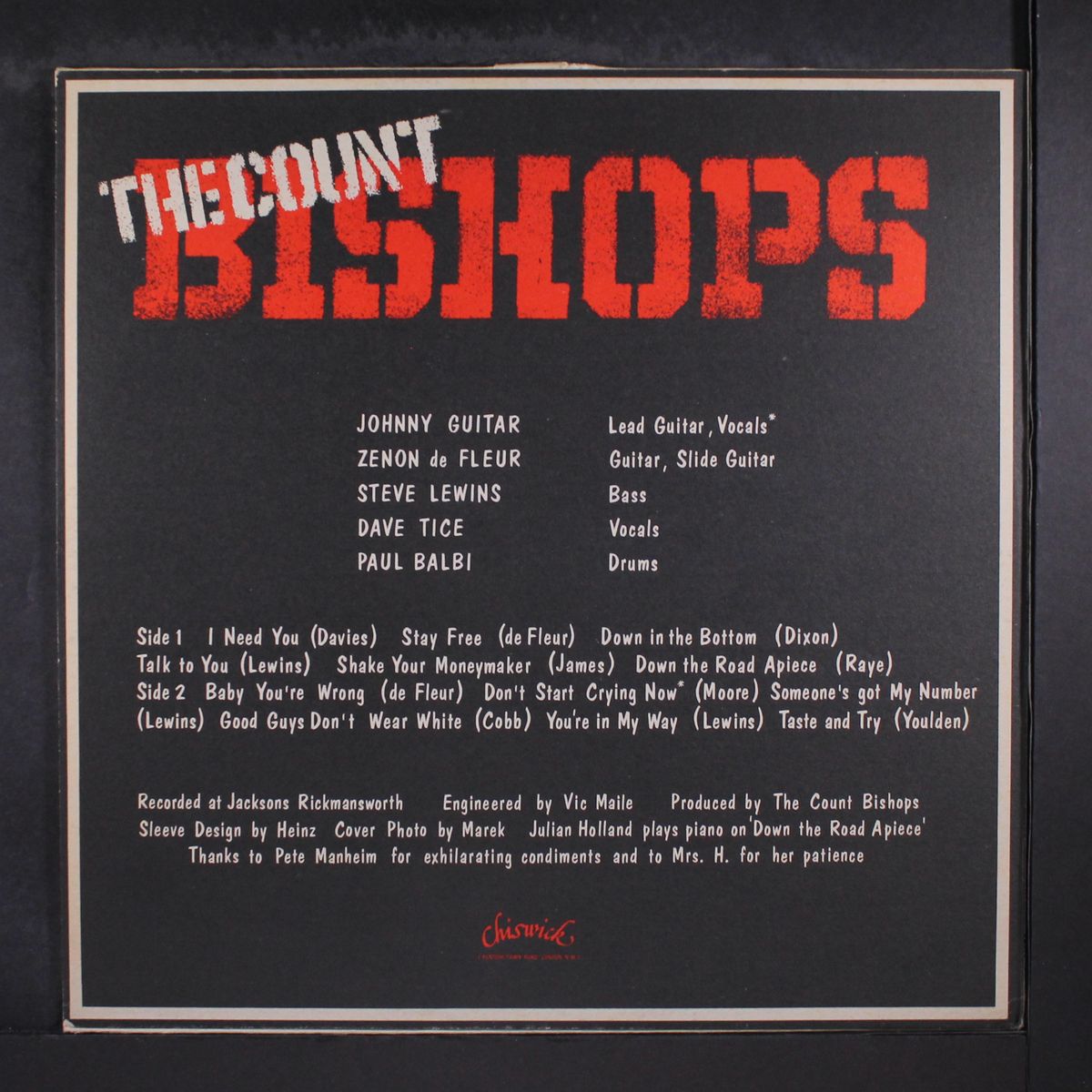 the count bishops by COUNT BISHOPS