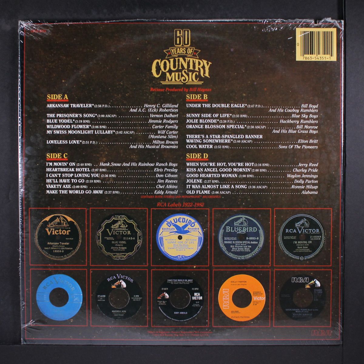 60 years of country music by VARIOUS