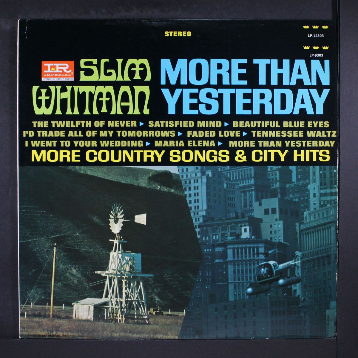 more than yesterday by SLIM WHITMAN