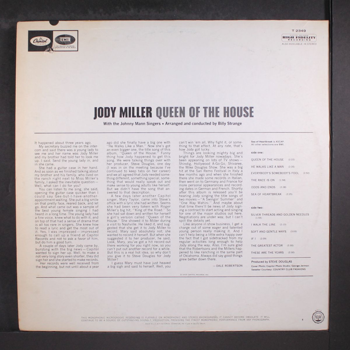 queen of the house by JODY MILLER