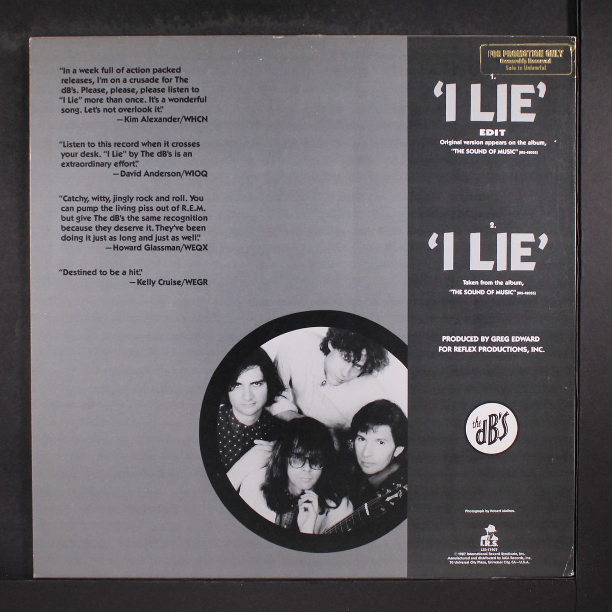 i lie by DB'S