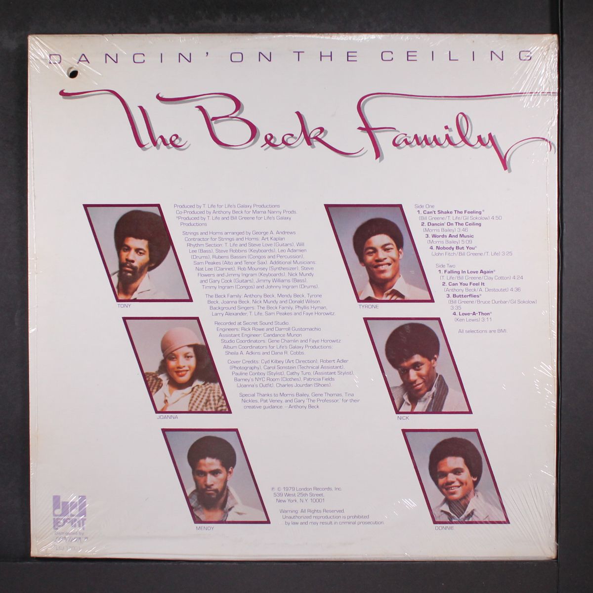dancin' on the ceiling by BECK FAMILY
