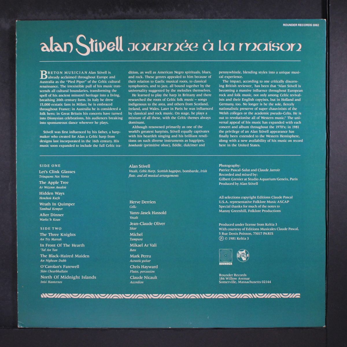 journee a la maison by ALAN STIVELL