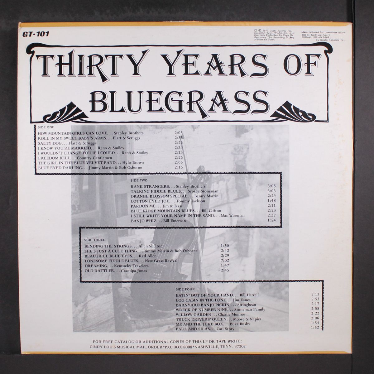 thirty years of bluegrass by VARIOUS