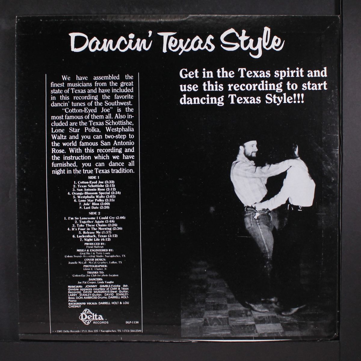 dancin' texas style by VARIOUS