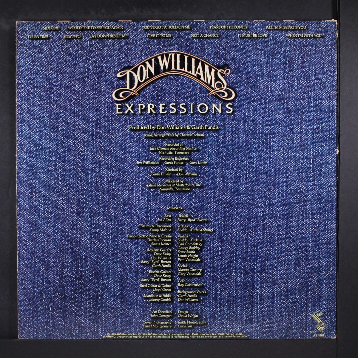 expressions by DON WILLIAMS
