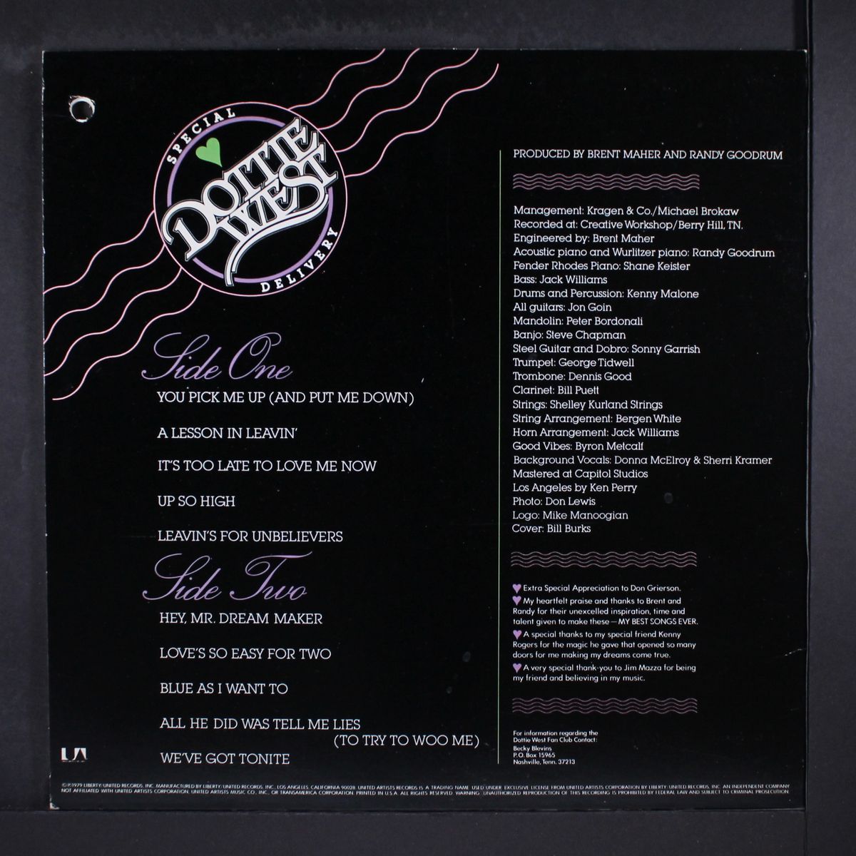 special delivery by DOTTIE WEST