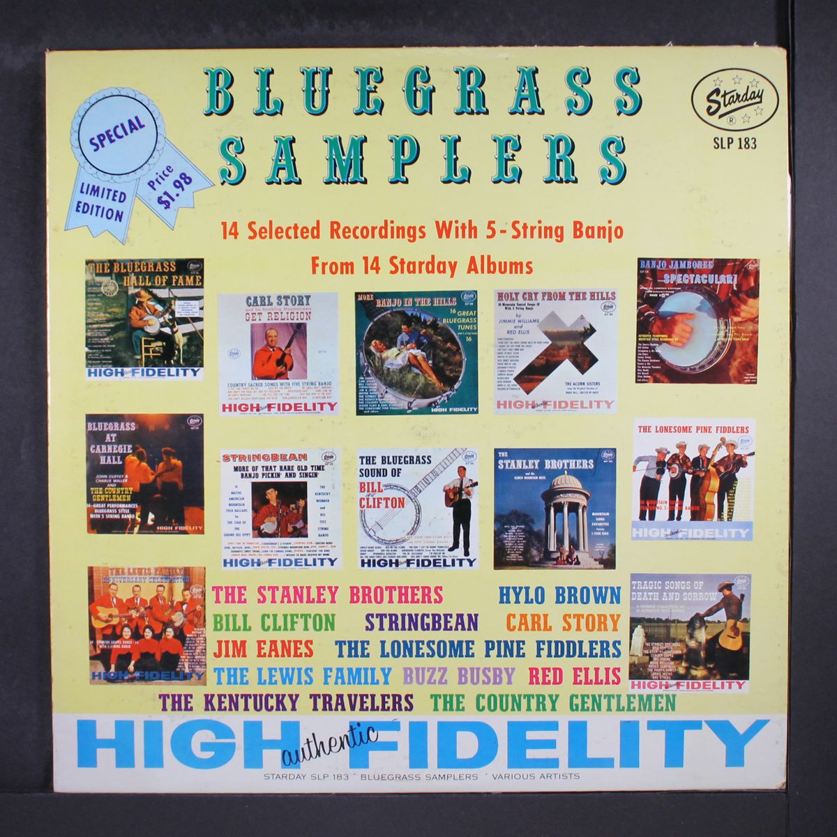 bluegrass samplers by VARIOUS