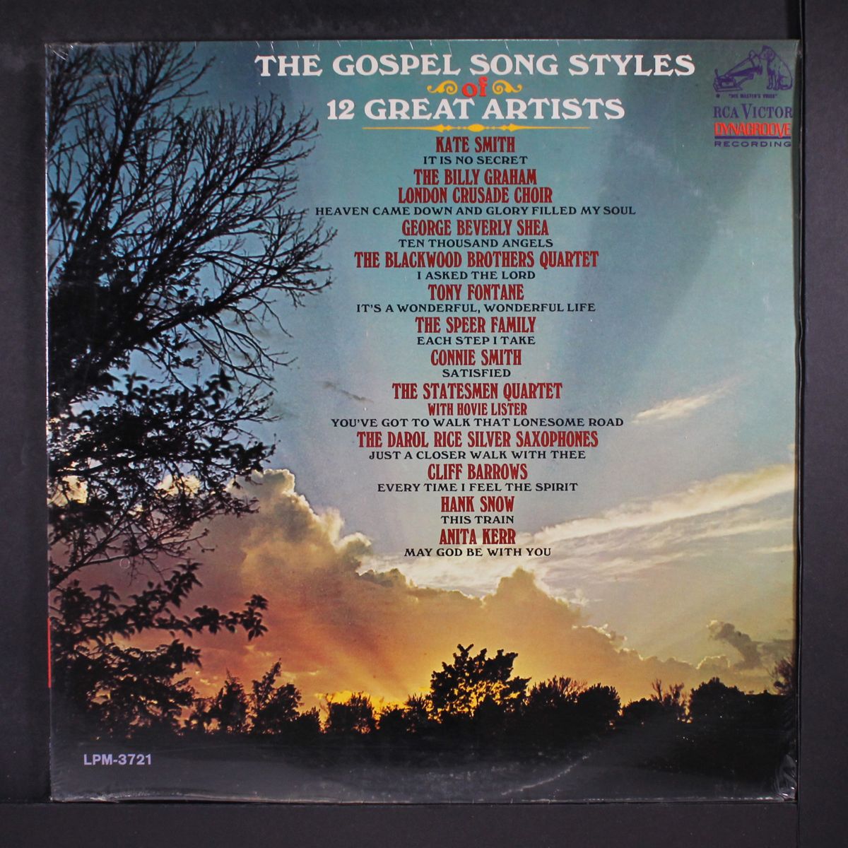 the gospel song styles of 12 great artists by VARIOUS