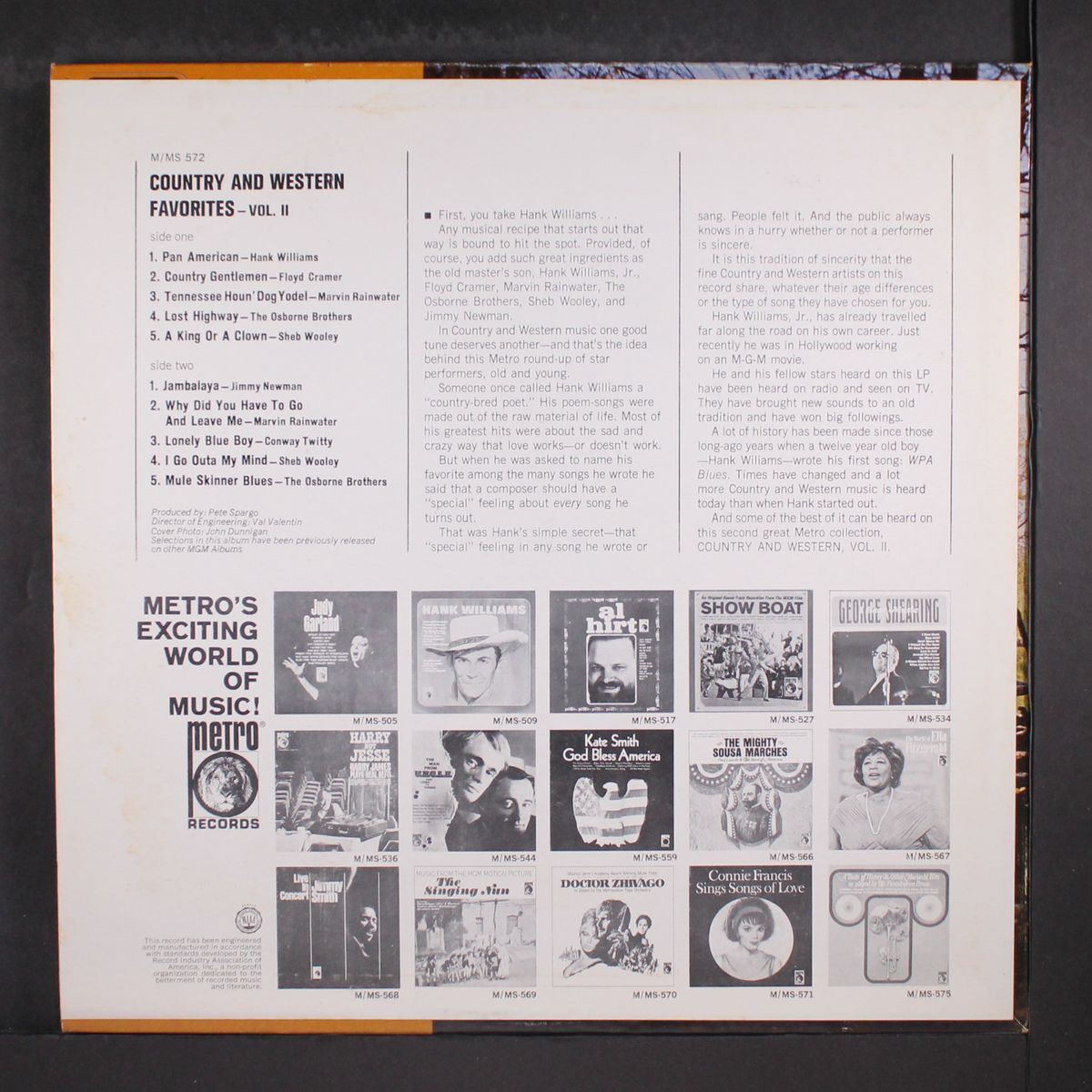 country & western favorites vol. 2 by VARIOUS