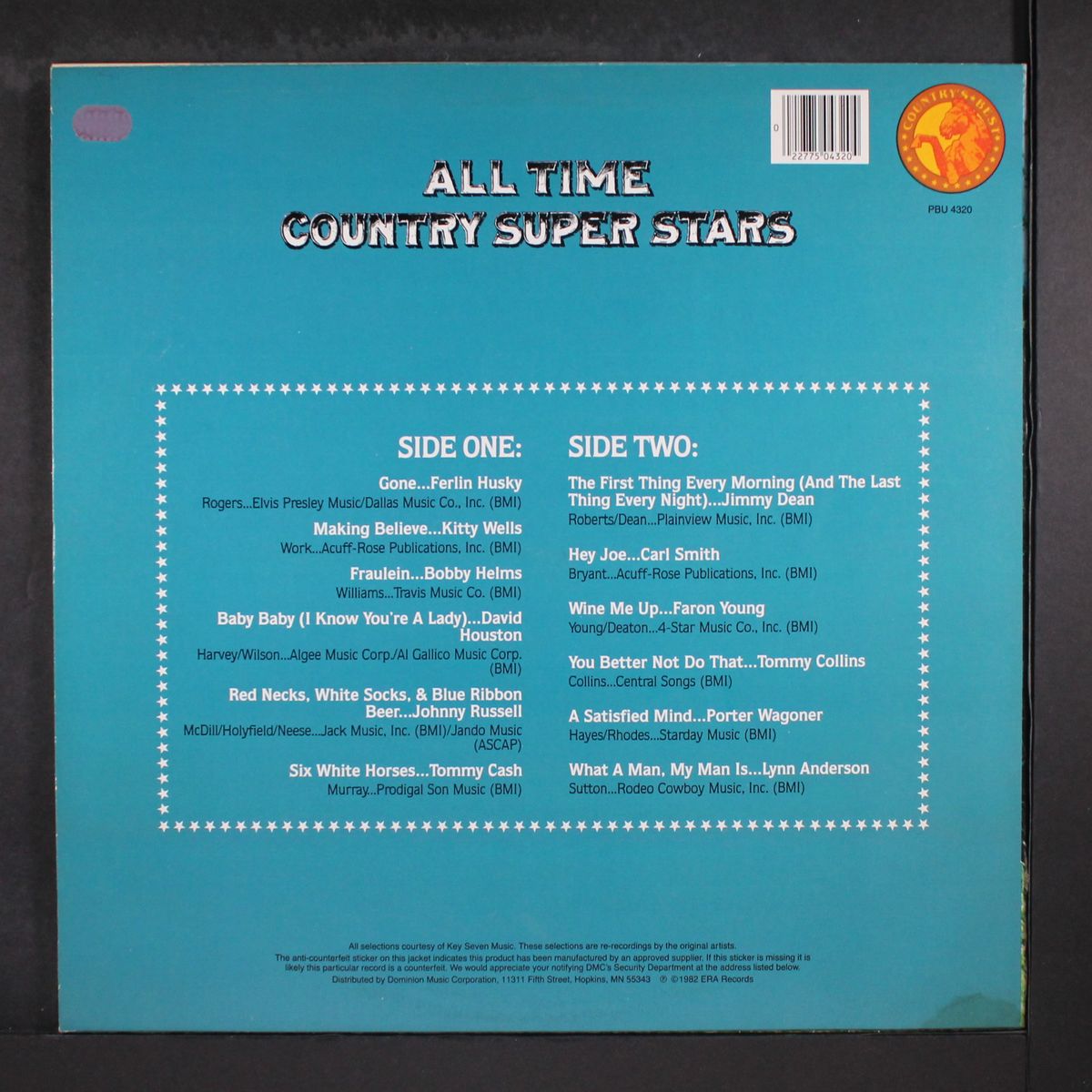 all time country super stars by VARIOUS