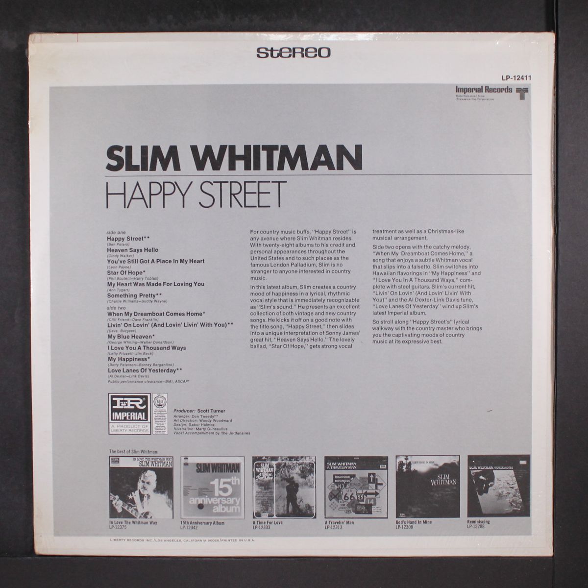 happy street by SLIM WHITMAN