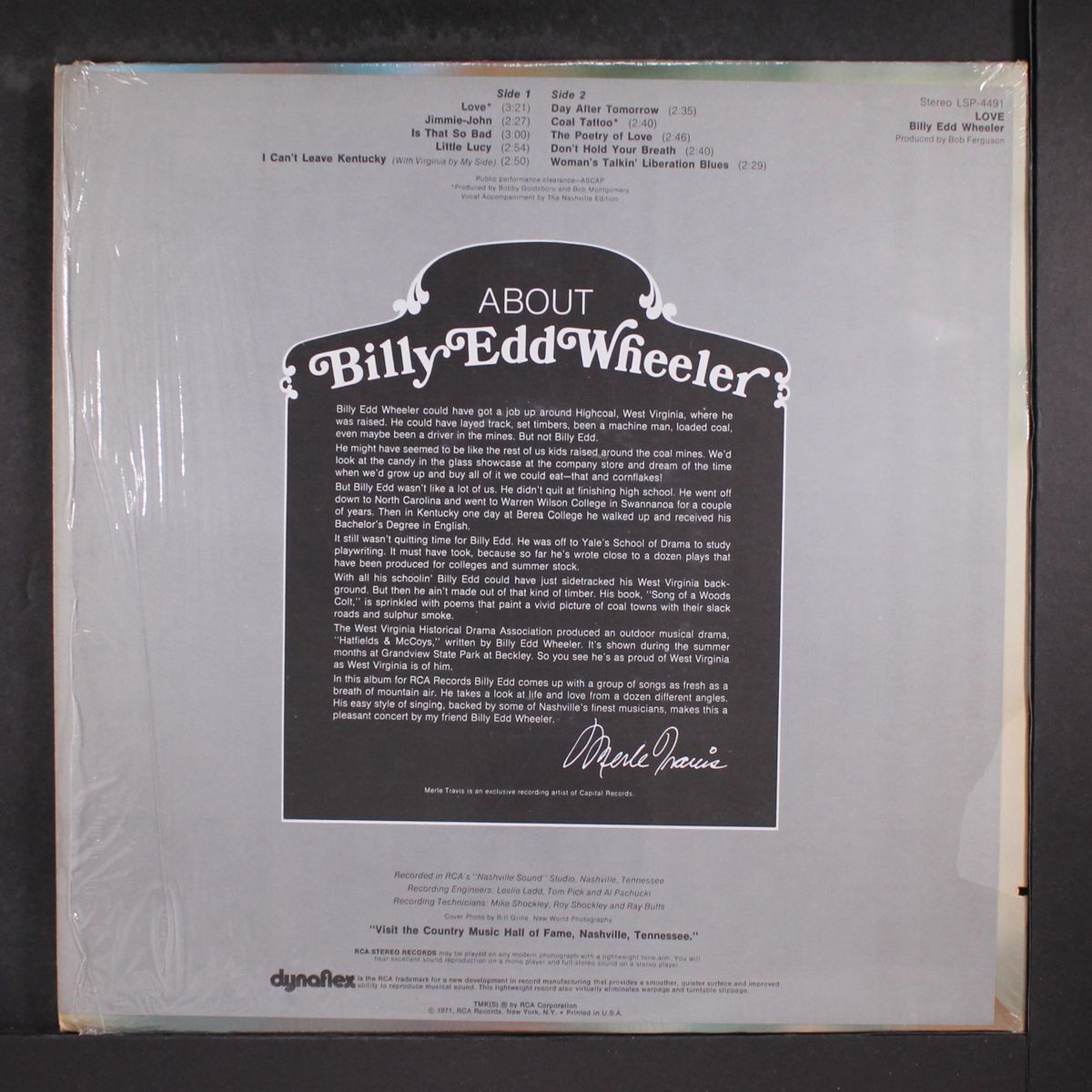 love by BILLY EDD WHEELER