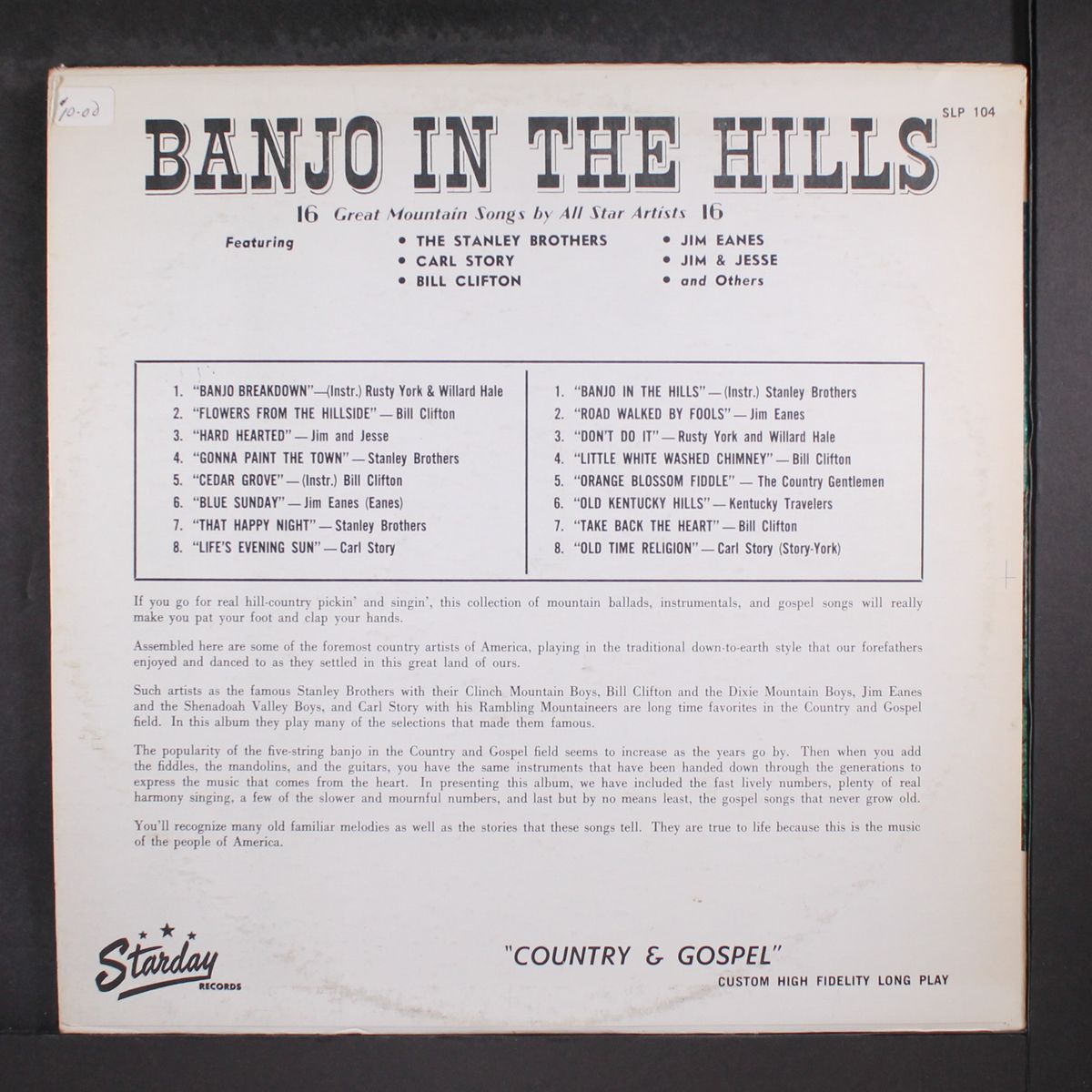 banjo in the hills by VARIOUS
