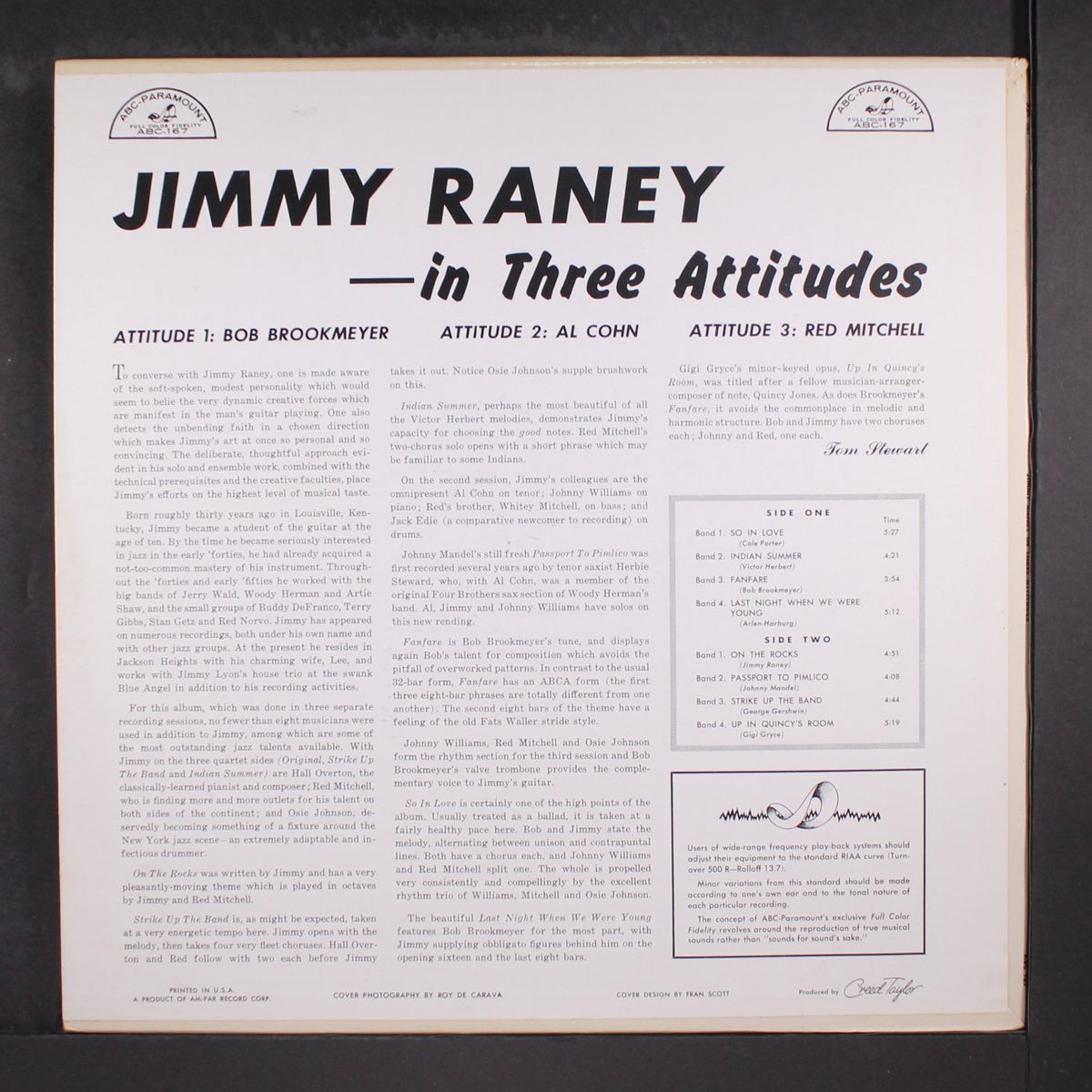 in three attitudes by JIMMY RANEY