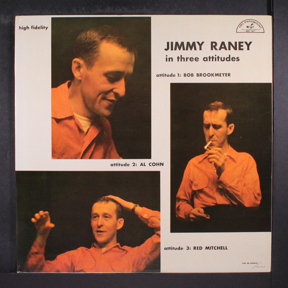 in three attitudes by JIMMY RANEY