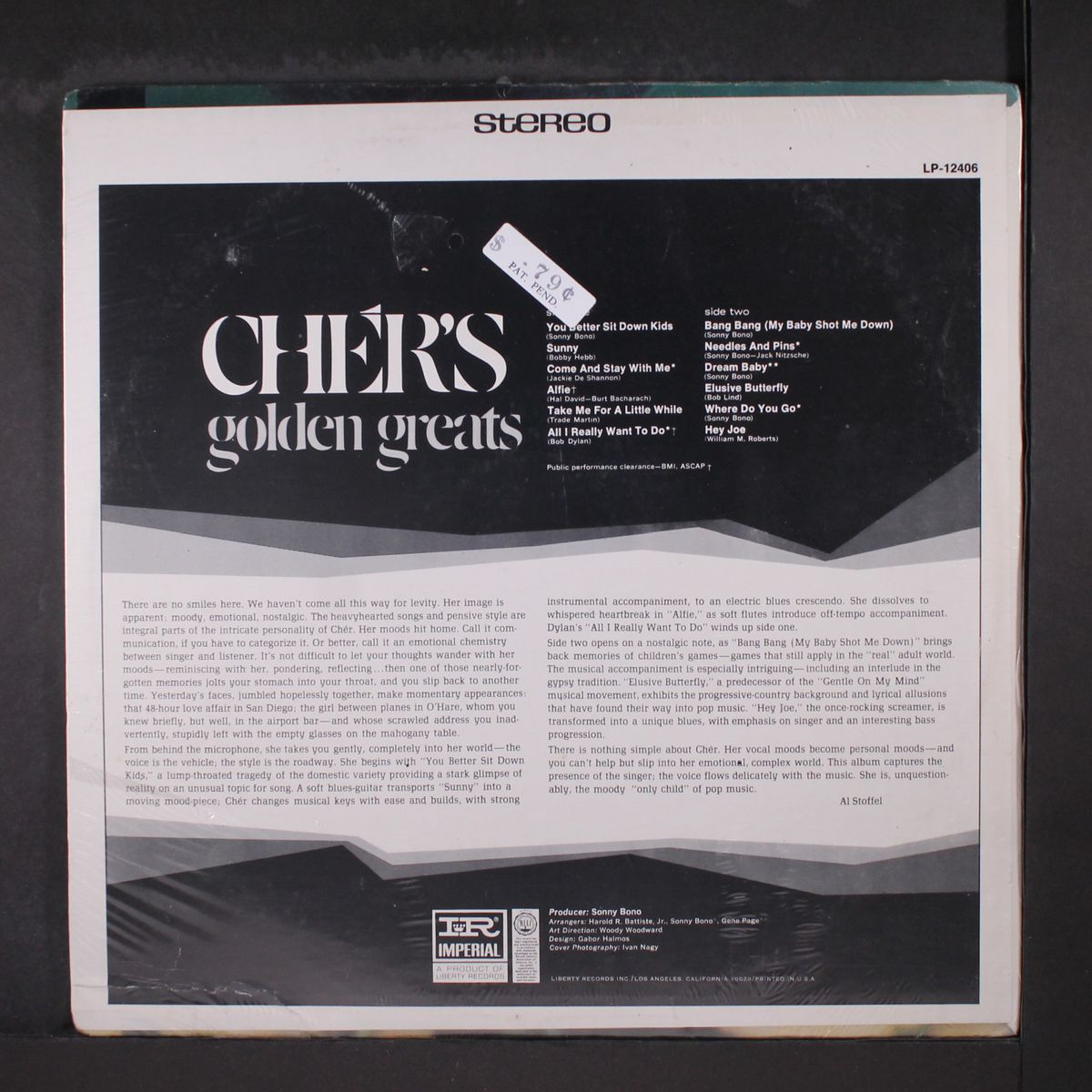 golden greats by CHER