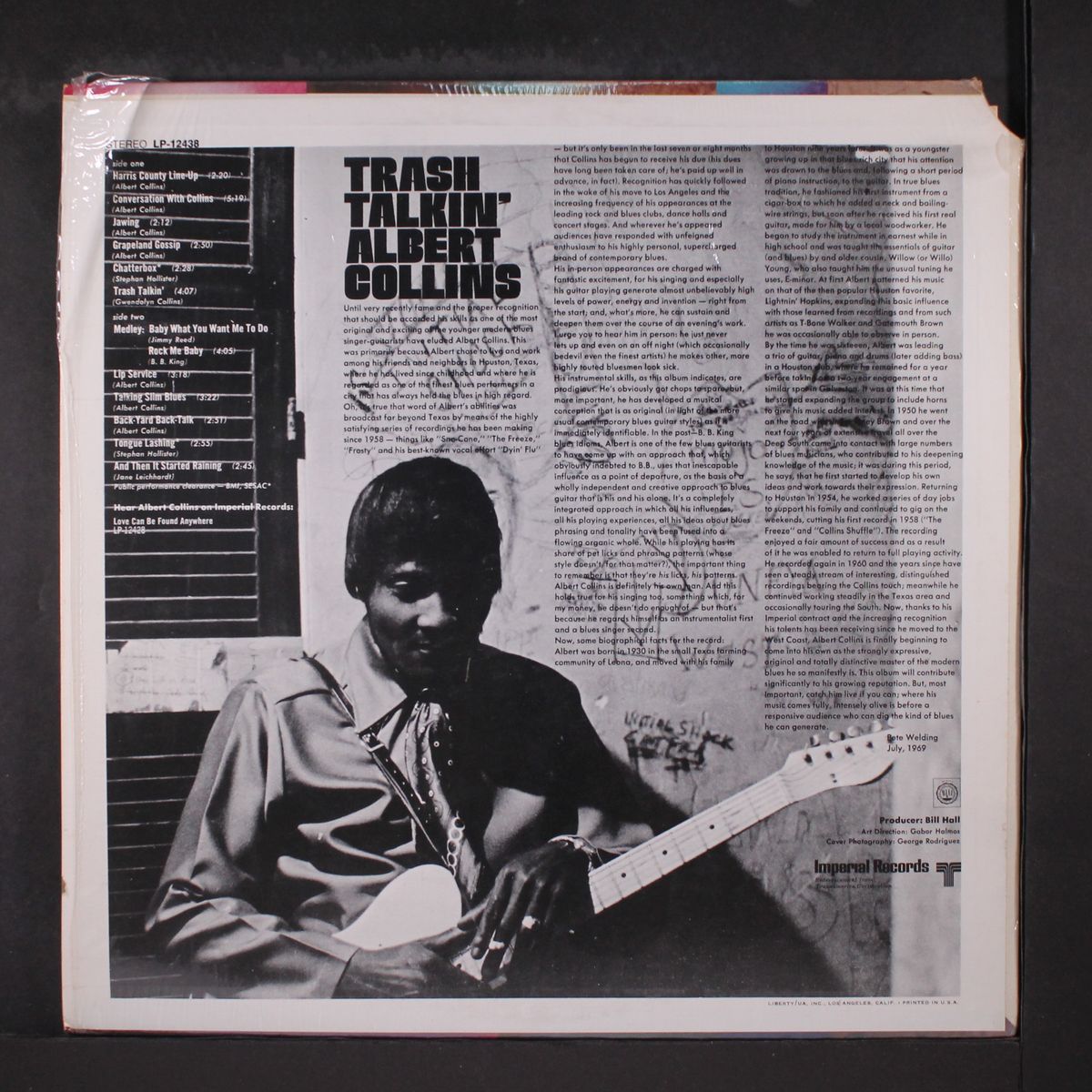 trash talkin' by ALBERT COLLINS