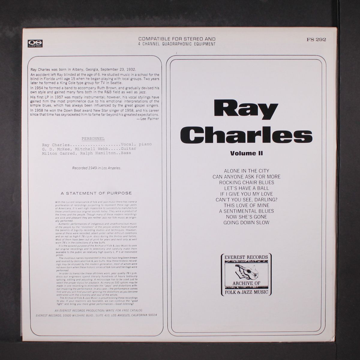 vol. 2 by RAY CHARLES