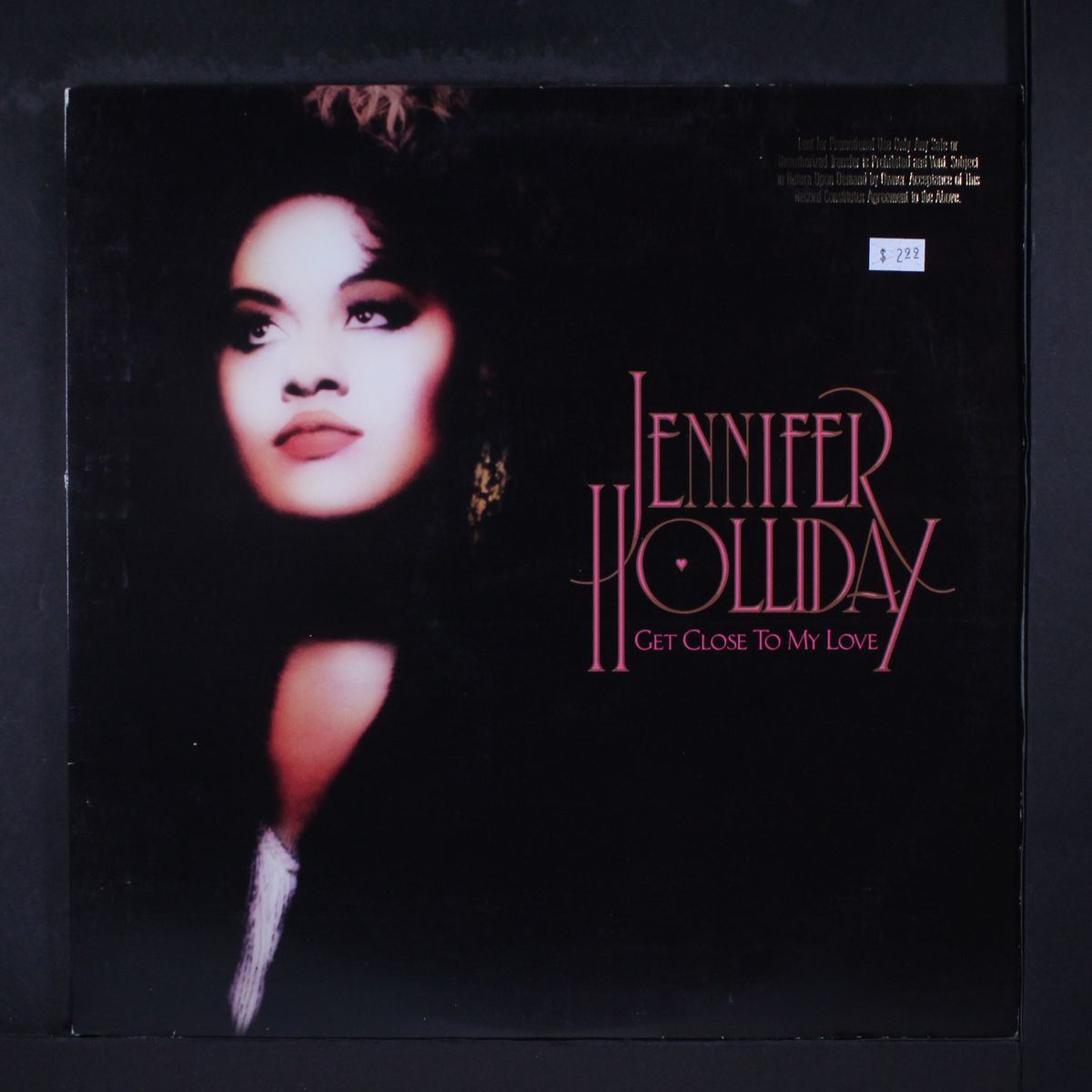 get close to my love by JENNIFER HOLLIDAY