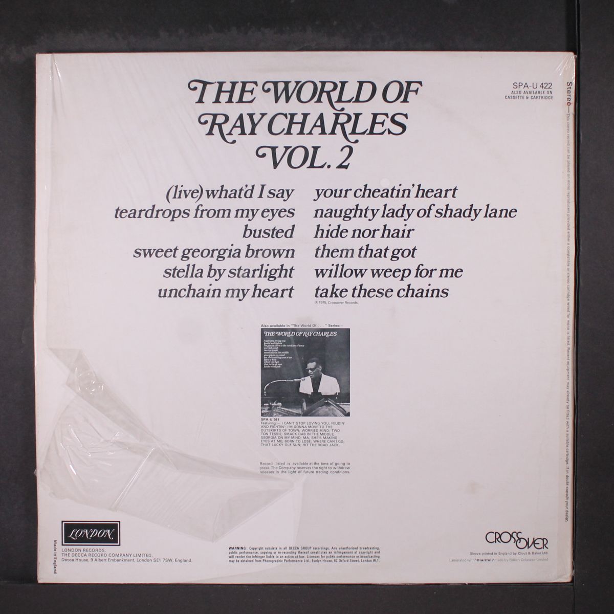 world of, vol. 2 by RAY CHARLES