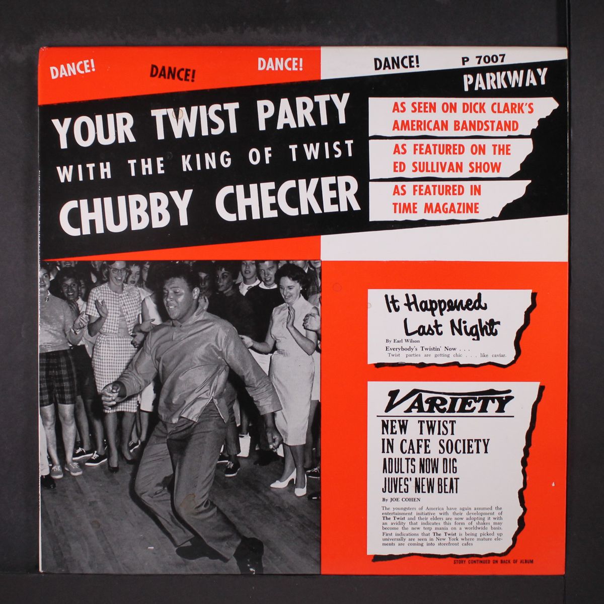 your twist party by CHUBBY CHECKER