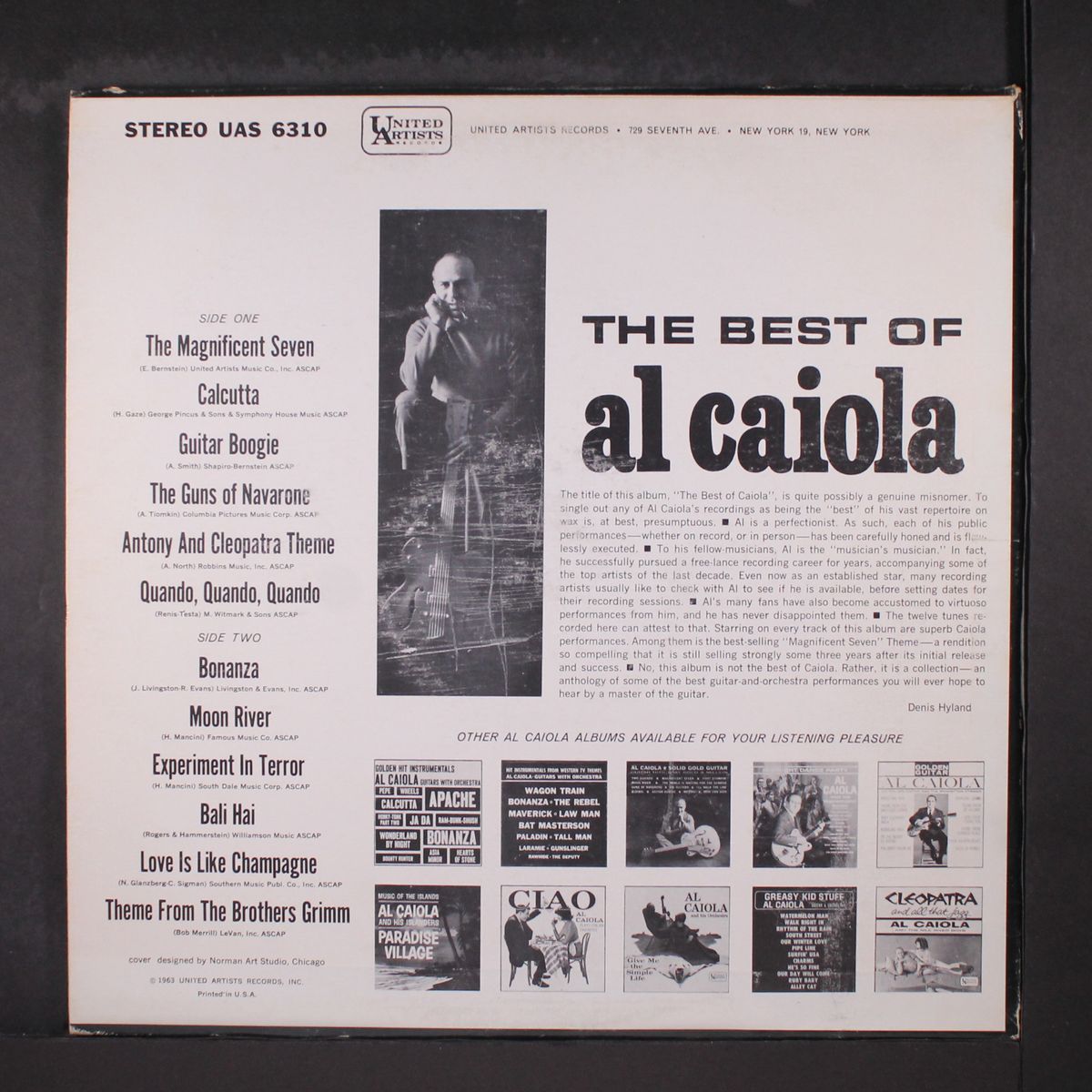 best of by AL CAIOLA