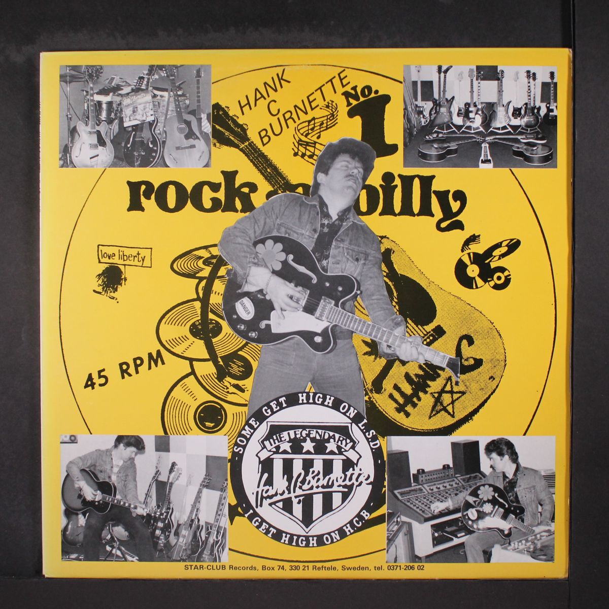 no 1 rockabilly by HANK C. BURNETTE