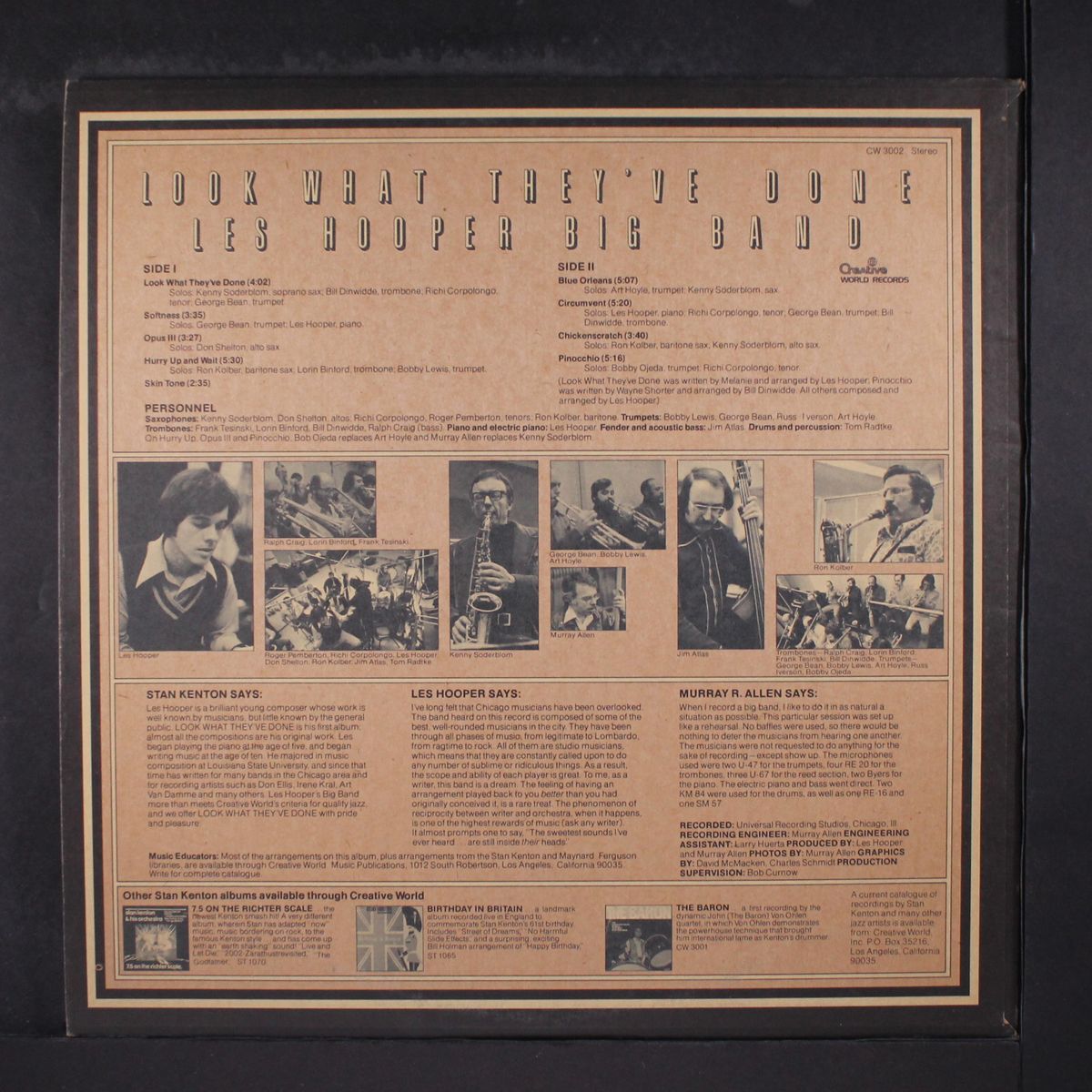 look what they've done by LES HOOPER BIG BAND