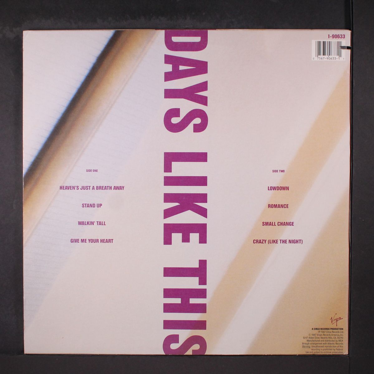days like this by HINDSIGHT