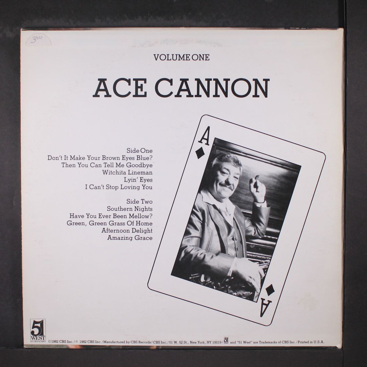 volume one by ACE CANNON