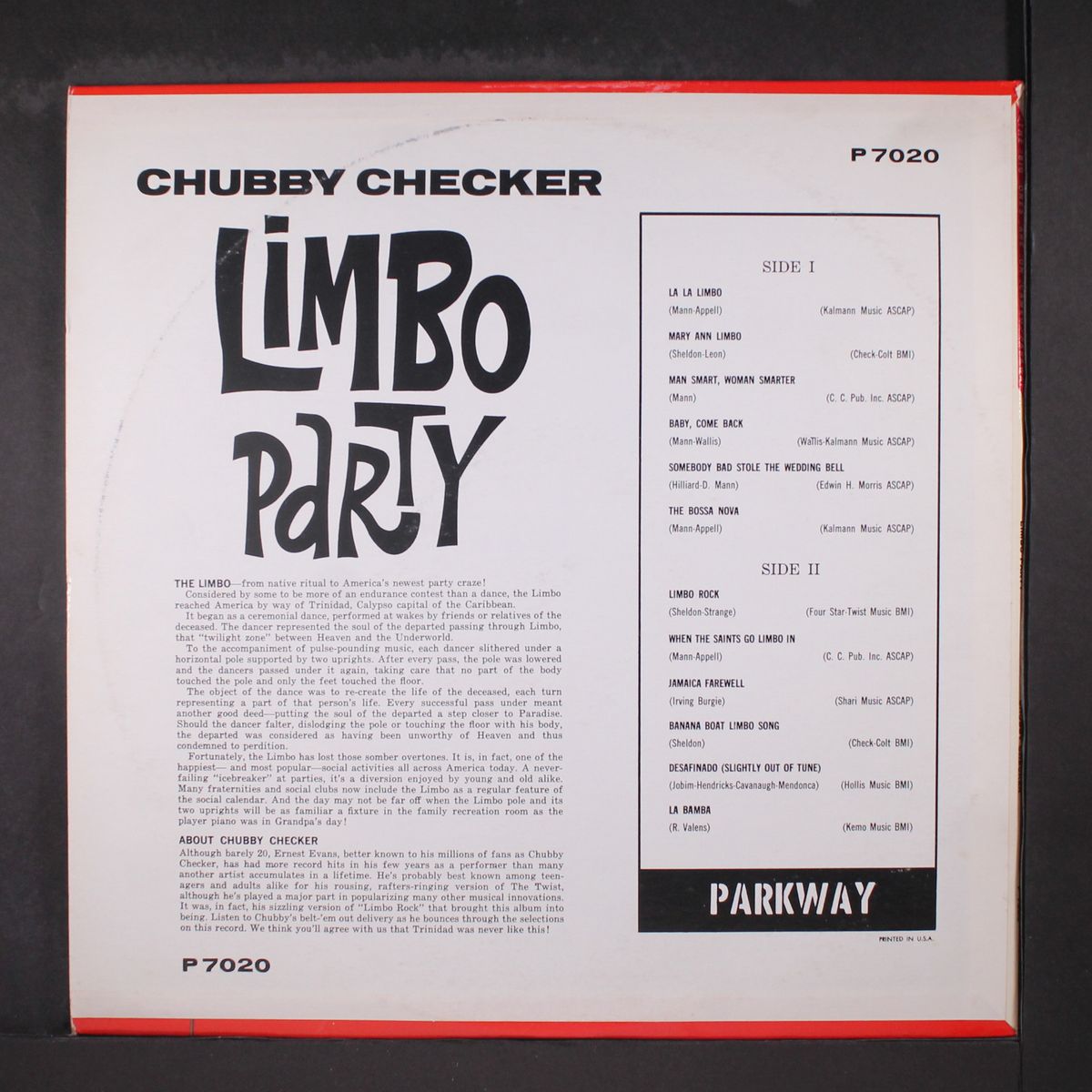 limbo party by CHUBBY CHECKER