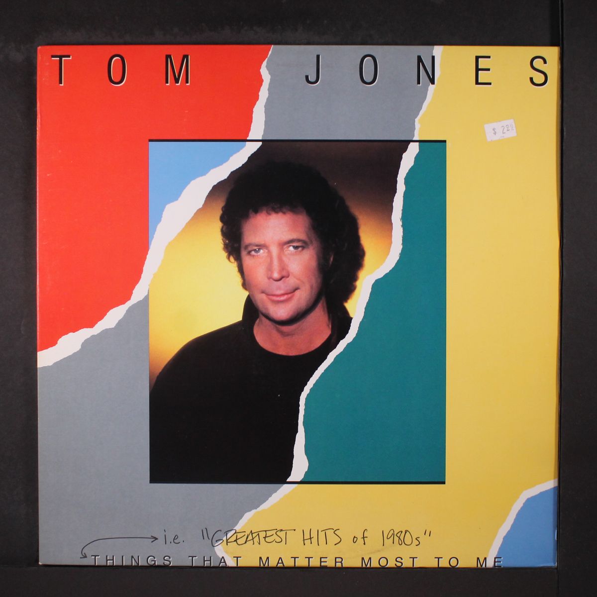 things that matter most to me by TOM JONES