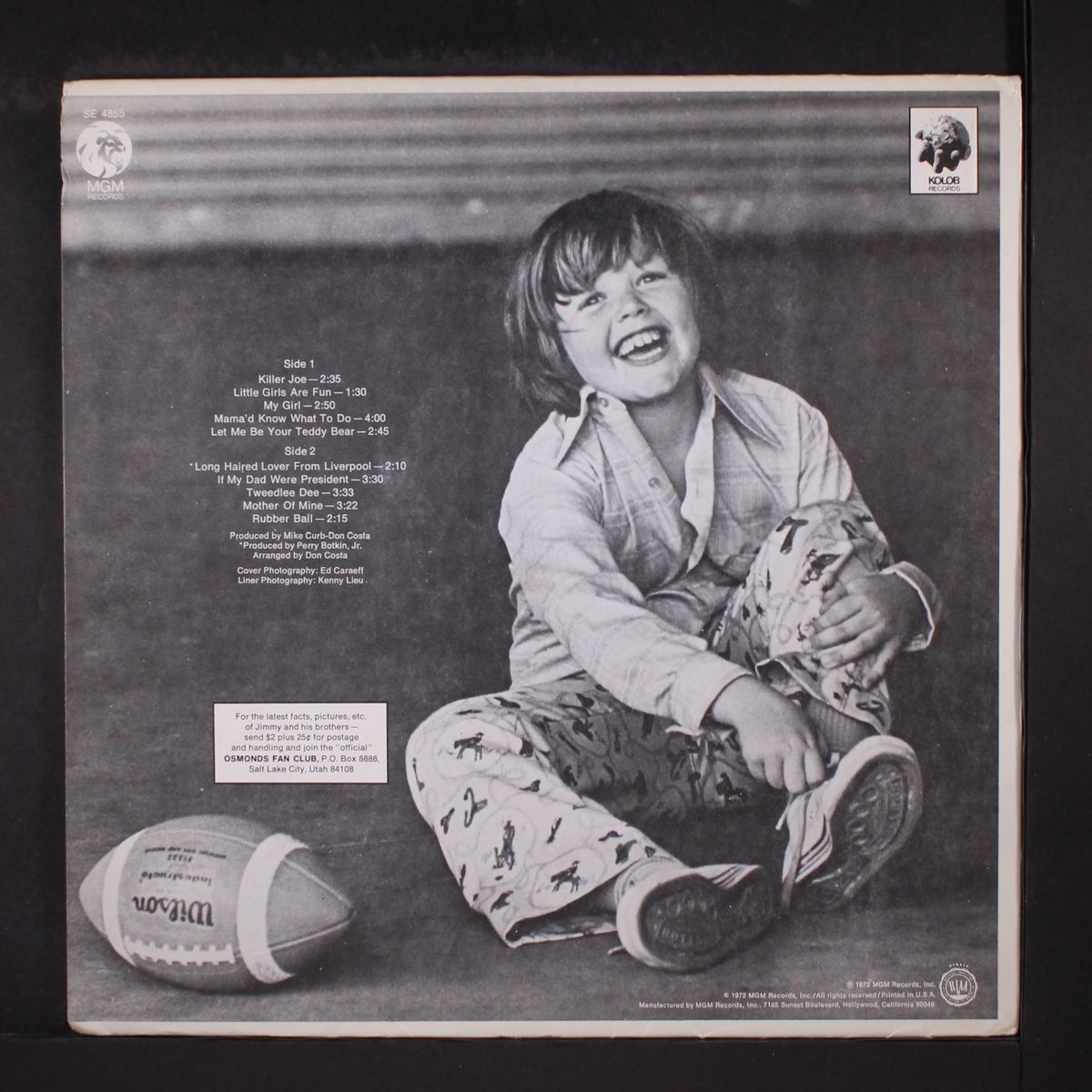 killer joe by LITTLE JIMMY OSMOND