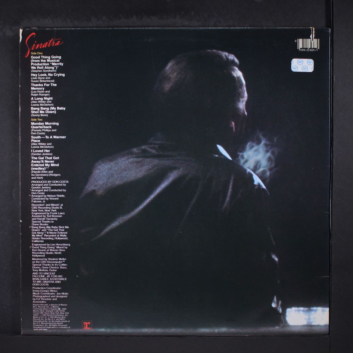 she shot me down by FRANK SINATRA