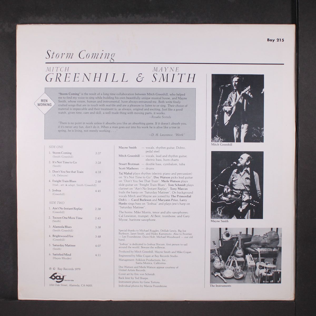 storm coming by MITCH GREENHILL & MAYNE SMITH