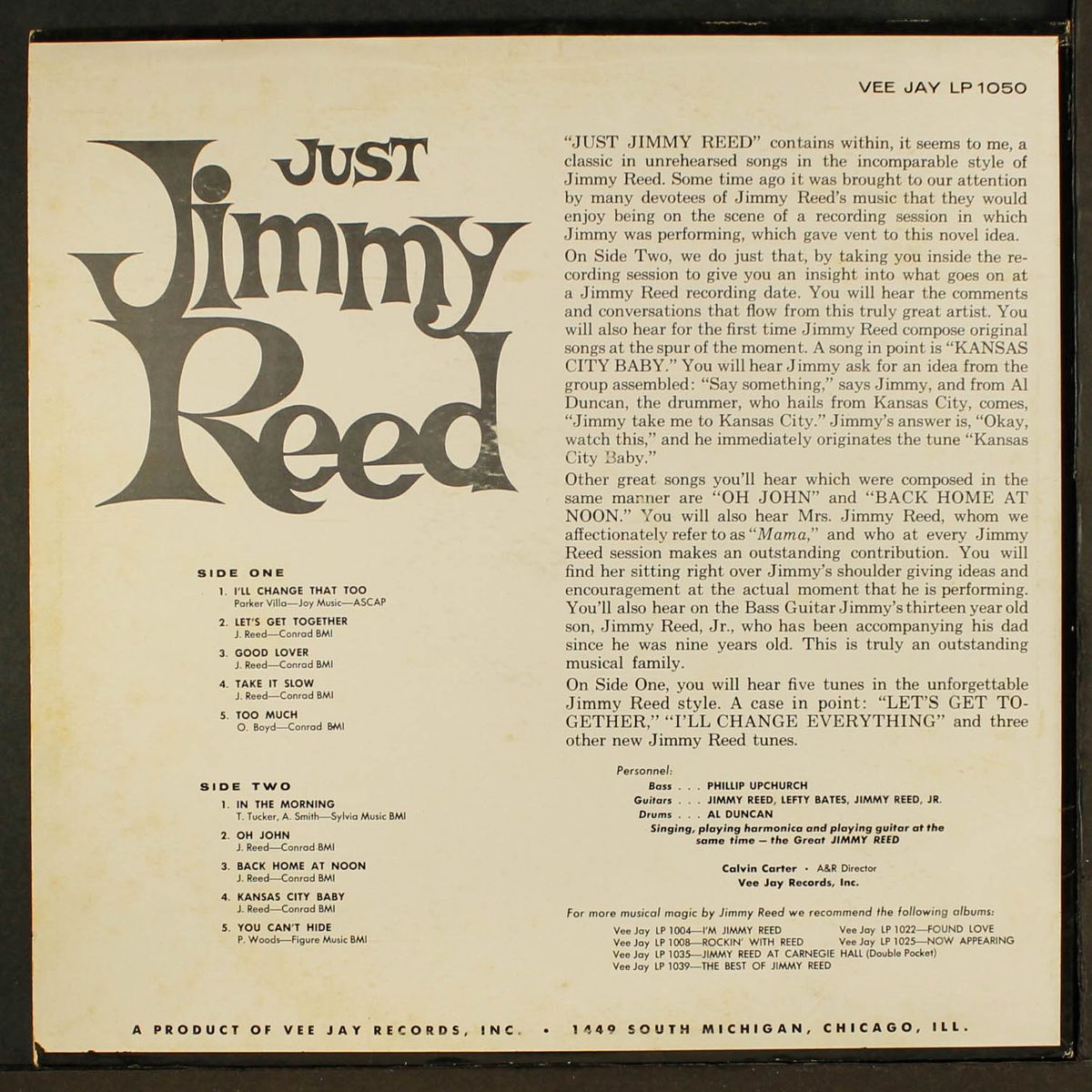 just jimmy reed by JIMMY REED