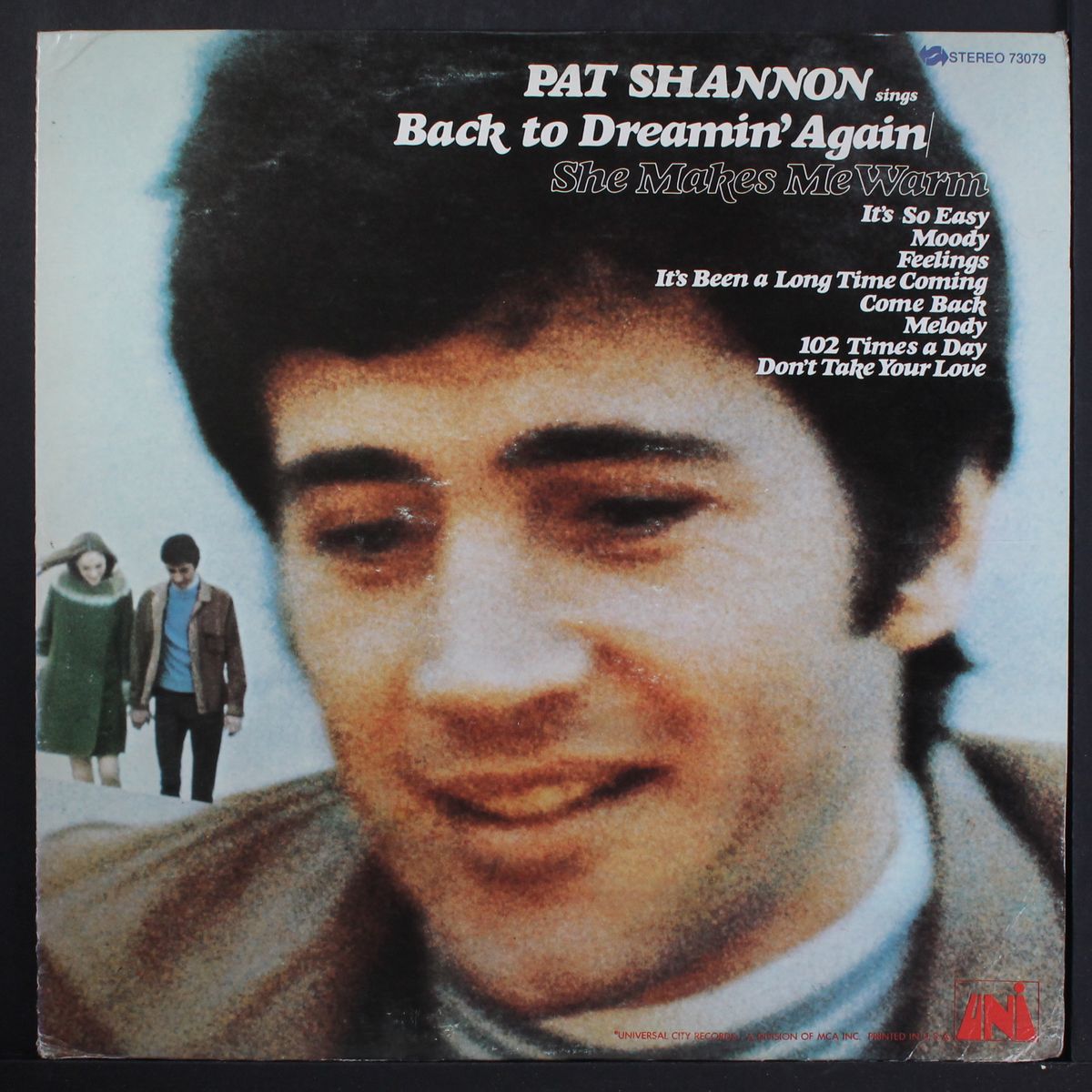 back to dreamin' again / she makes me warm by PAT SHANNON