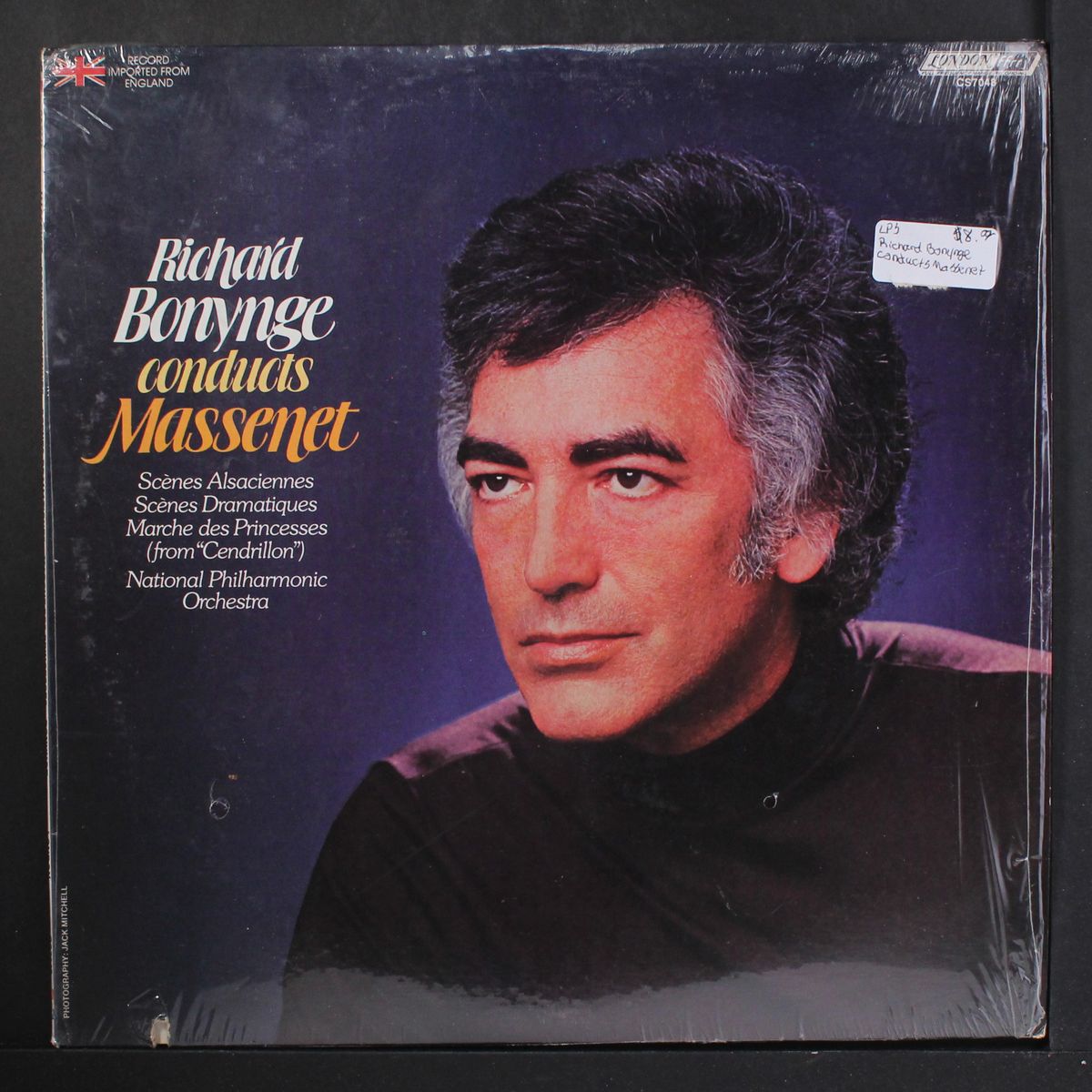 conducts massenet by RICHARD BONYNGE