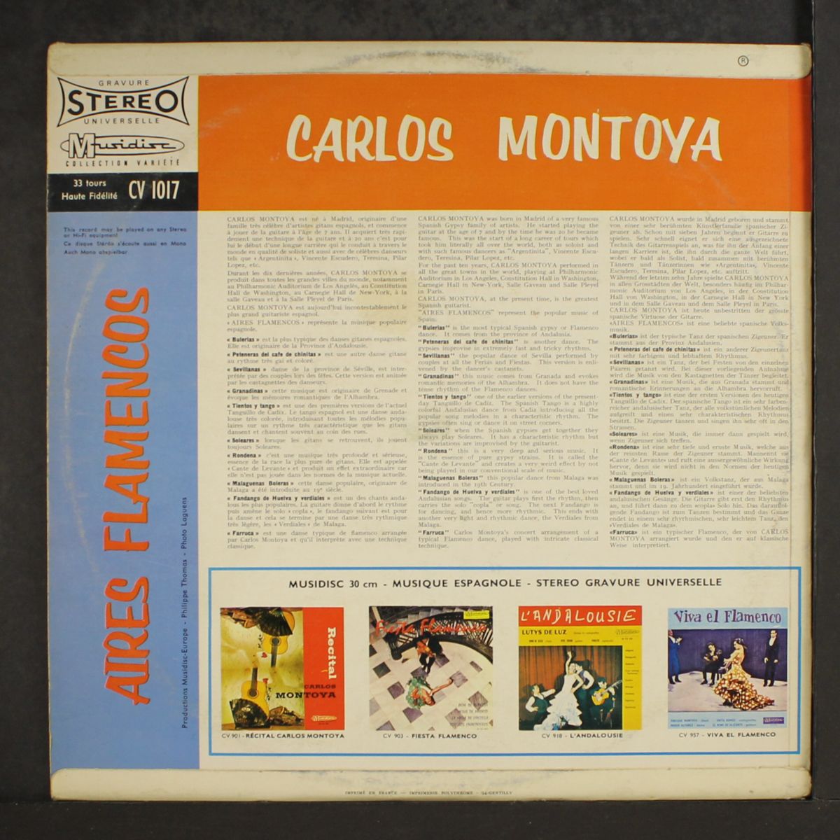 aires flamencos by CARLOS MONTOYA