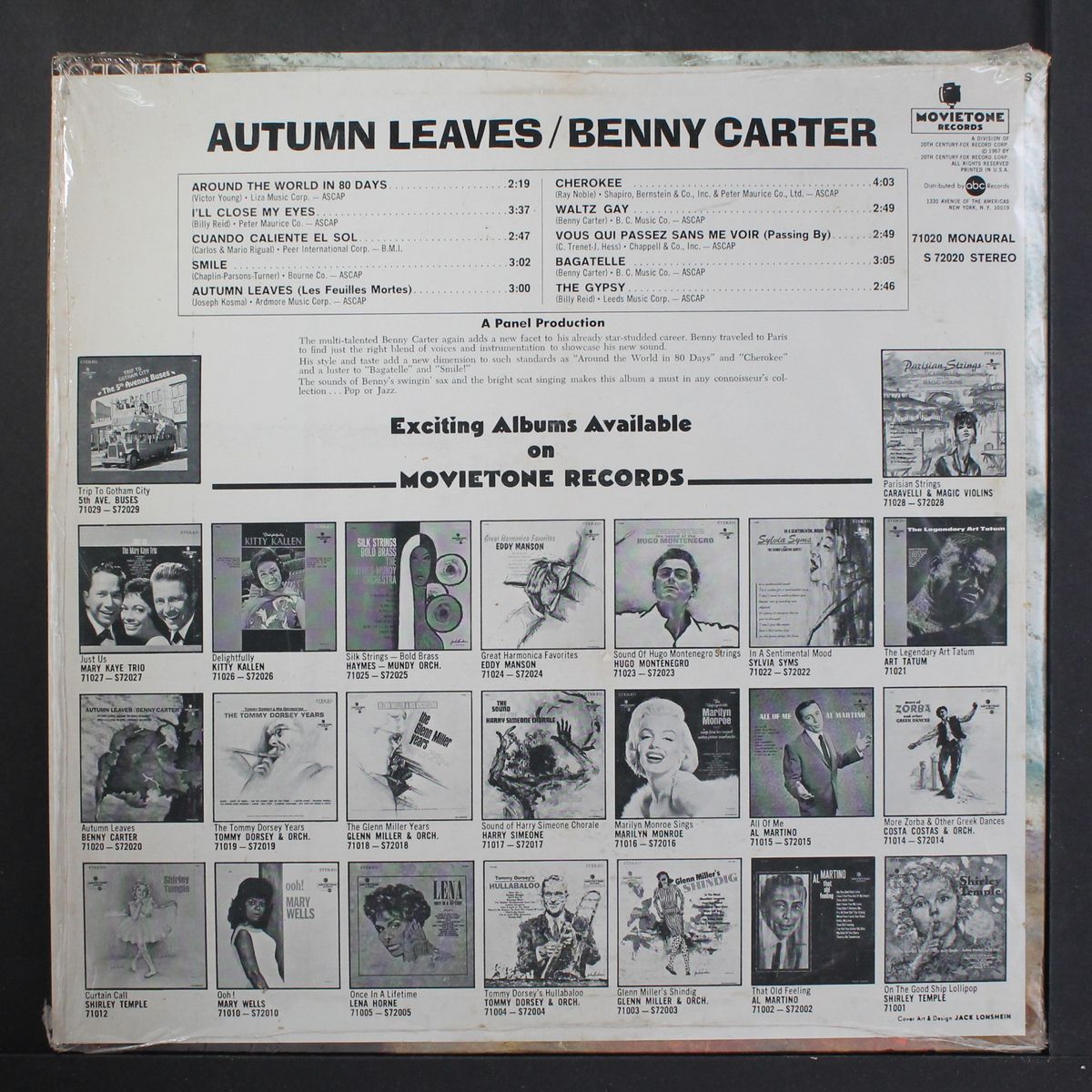 autumn leaves by BENNY CARTER