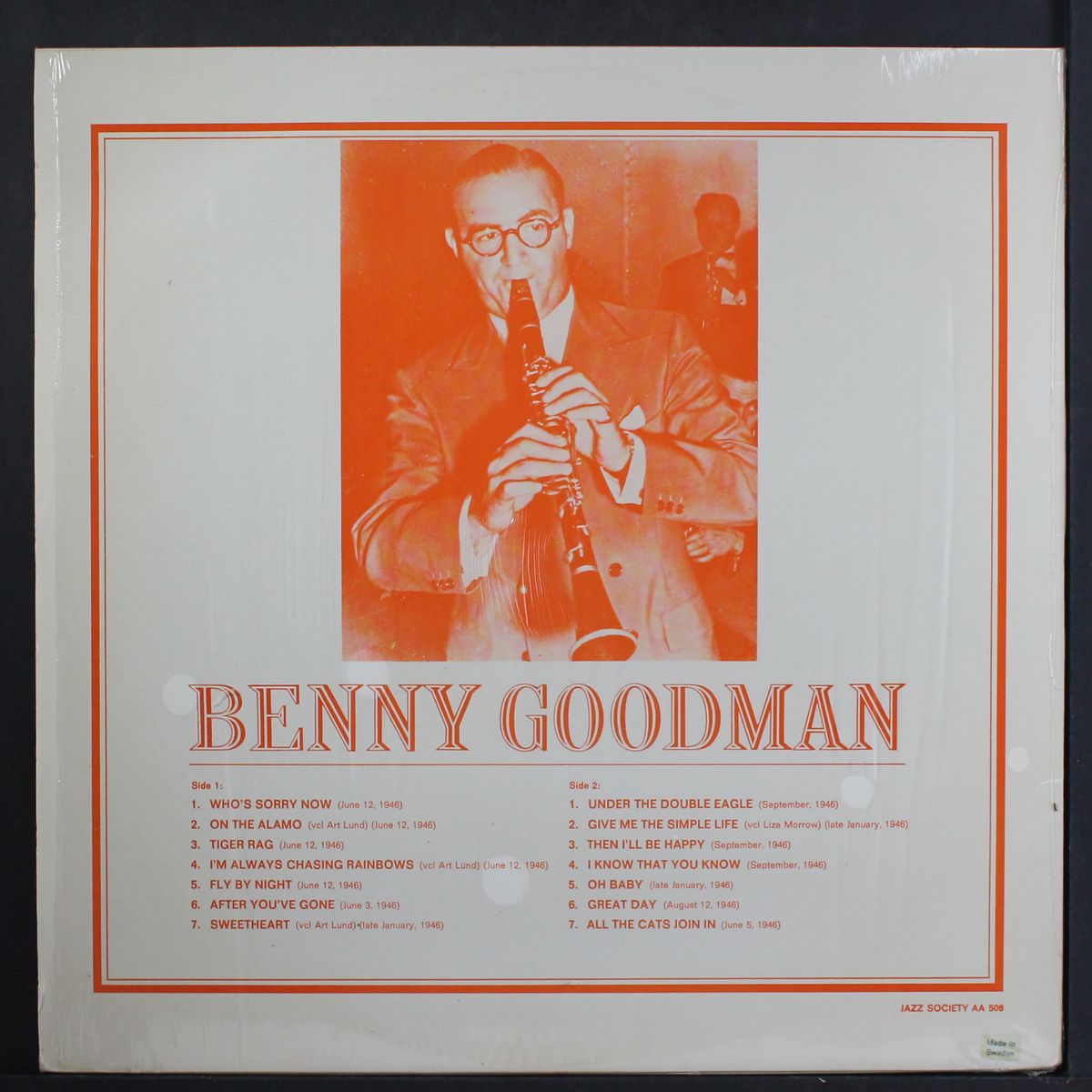 1946 by BENNY GOODMAN