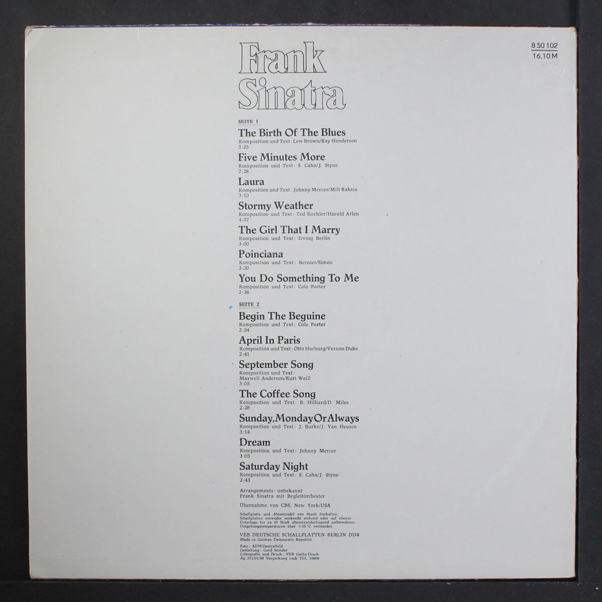 frank sinatra by FRANK SINATRA
