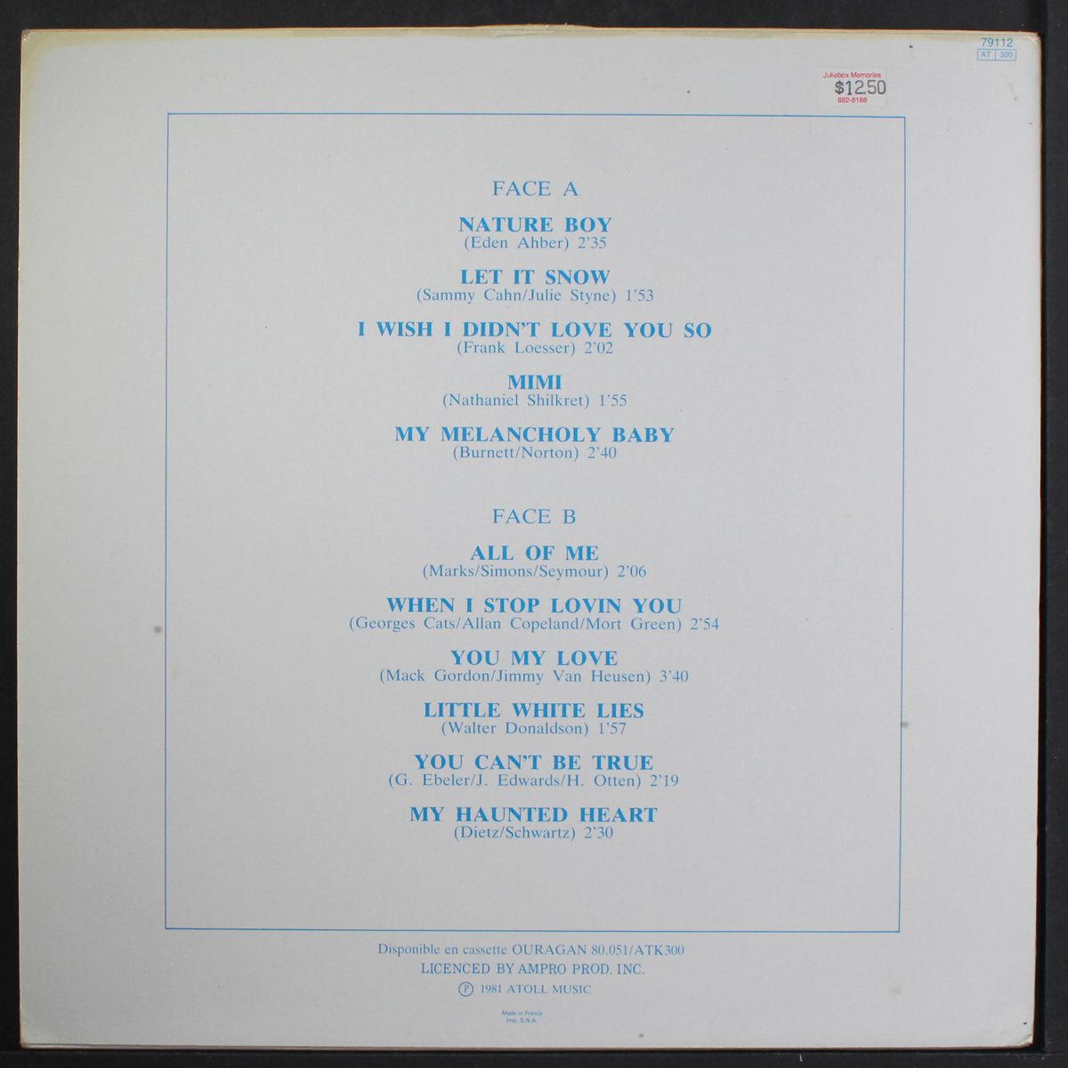 collection portrait de by FRANK SINATRA