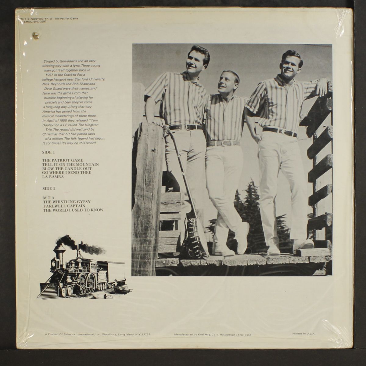 patriot game / tell it on the mountain by KINGSTON TRIO