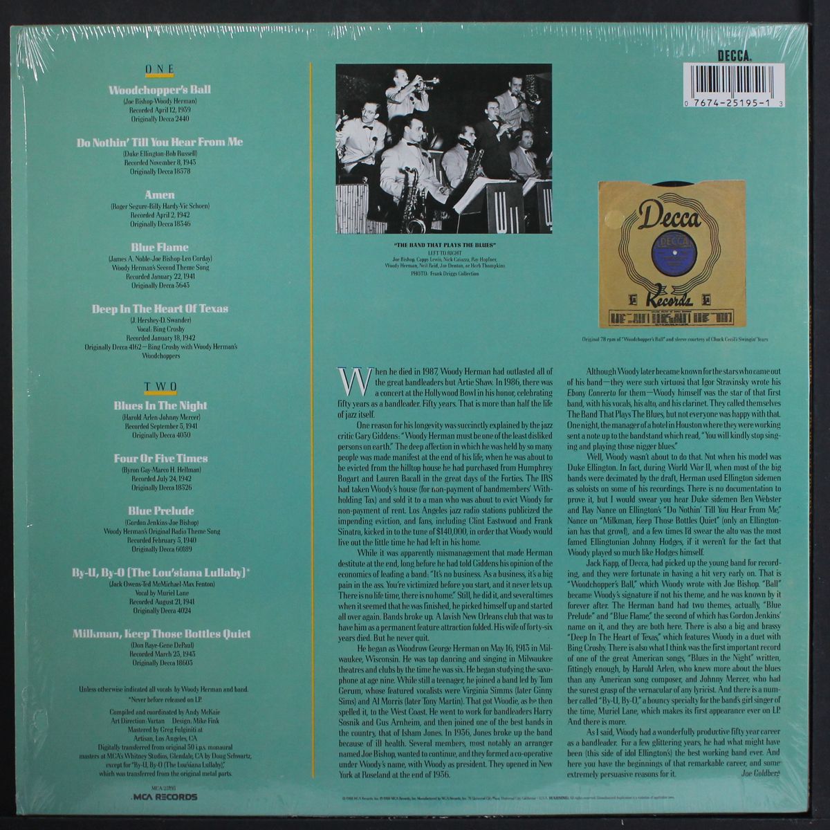 the best of the decca years by WOODY HERMAN