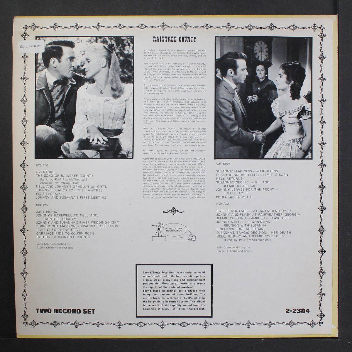 raintree county by SOUNDTRACK